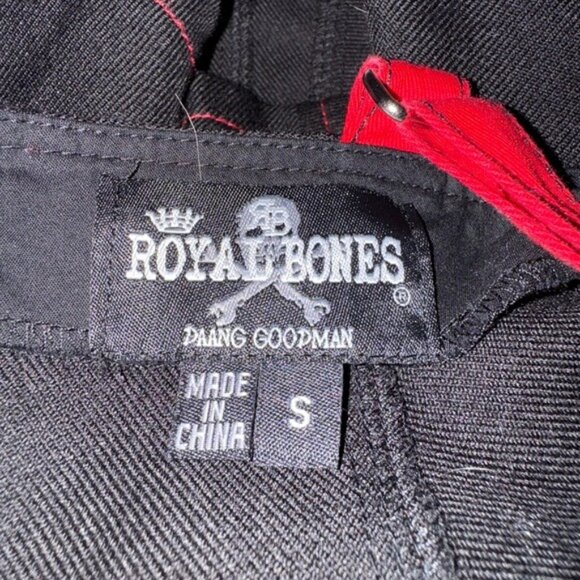 Tripp Royal Bones Womens CropCami Top Small Gothic Grunge Emo Daang Goodman - Picture 6 of 7